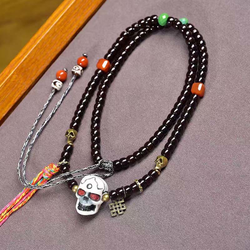 Nimara Ritual Tibet Coconut Shell The Lord of the Corpse Forest Positive Bracelet