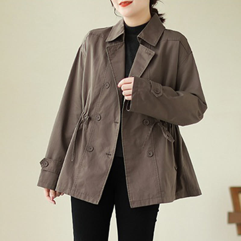 Nimara Ritual Women's Long Sleeve Button Cotton Jacket