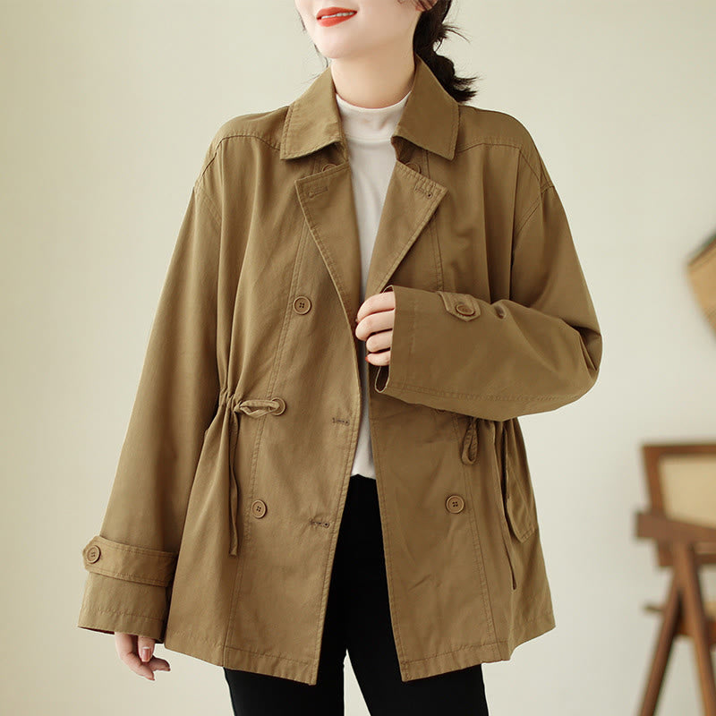 Nimara Ritual Women's Long Sleeve Button Cotton Jacket
