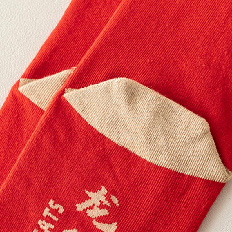 Nimara Ritual Casual Red Dragon Cotton Quarter Men Women Unisex Socks