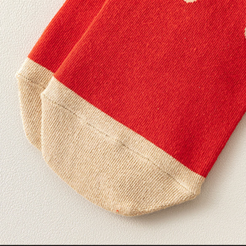 Nimara Ritual Casual Red Dragon Cotton Quarter Men Women Unisex Socks