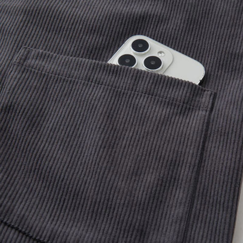 Nimara Ritual Men's Frog-Button Mandarin Collar Long Sleeve Cotton Jacket Tang Suit With Pockets