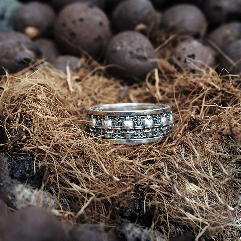 Nimara Ritual The Lord Of The Corpse Forest Copper Skull New Beginning Ring