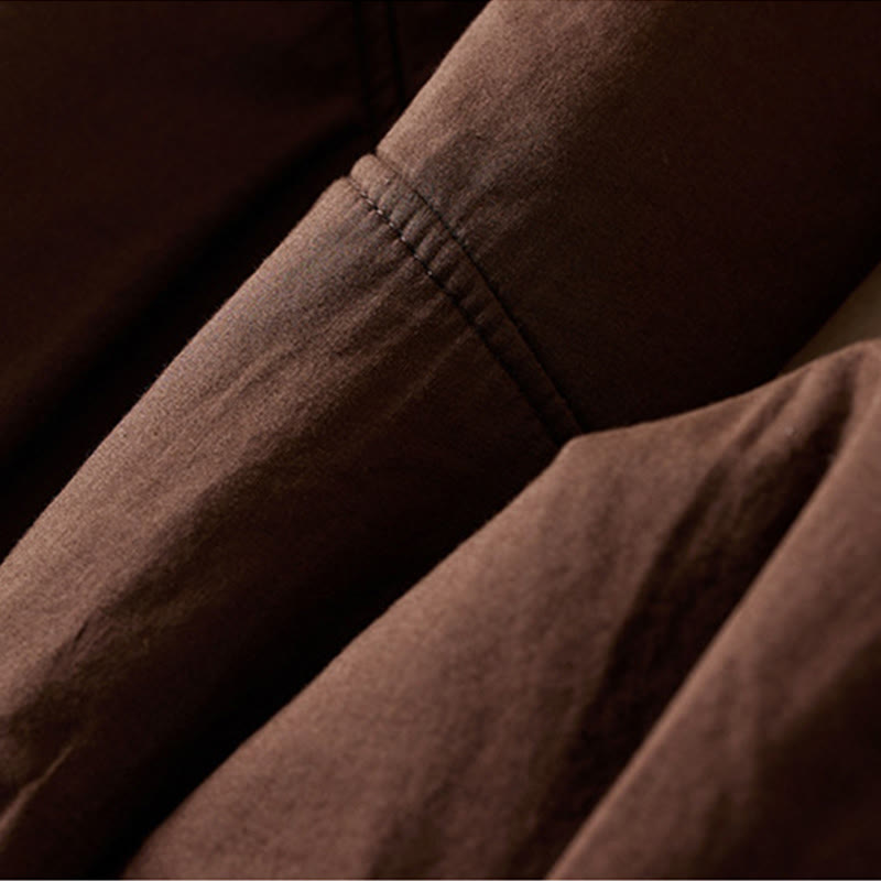 Nimara Ritual Plain Women's Harem Thick Pants With Pockets