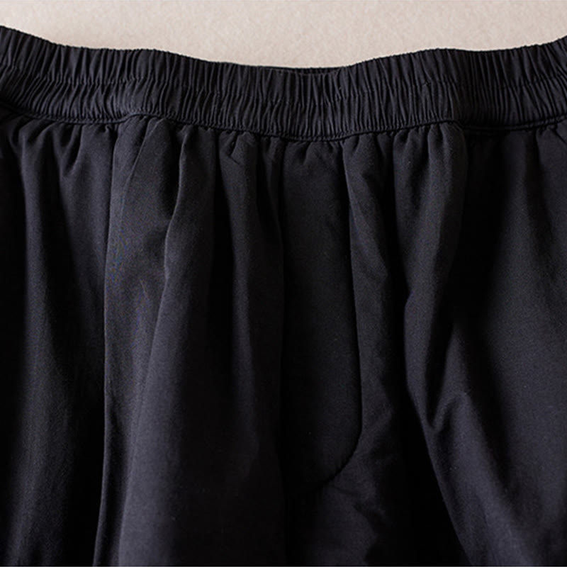 Nimara Ritual Plain Women's Harem Thick Pants With Pockets