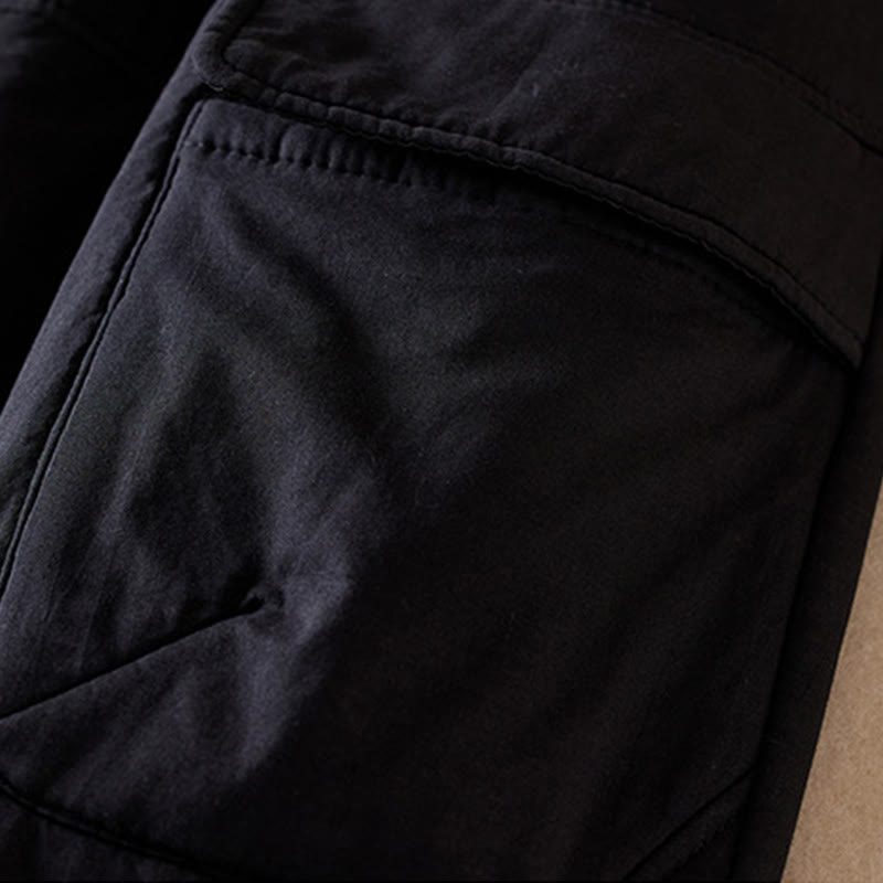 Nimara Ritual Plain Women's Harem Thick Pants With Pockets