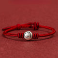 Nimara Ritual Year of the Horse 999 Sterling Silver Red String Braided Connection Bracelet
