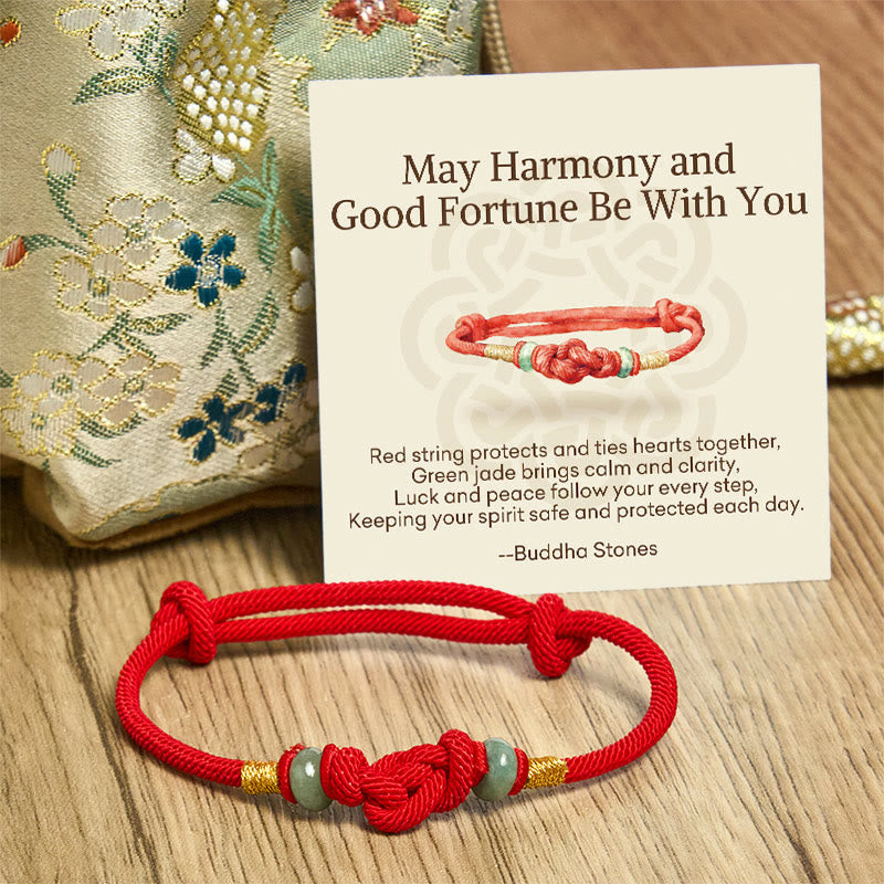 Nimara Ritual "May Harmony and Good Fortune Be With You" Bracelet Includes Gift Message Card