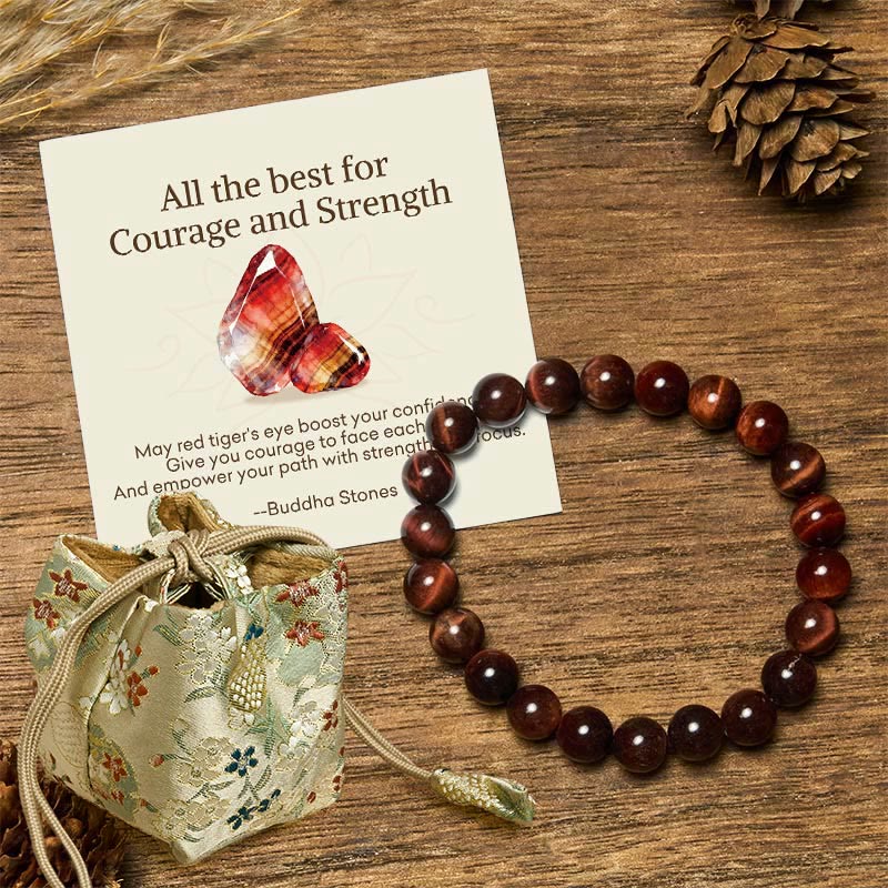 Nimara Ritual "All the Best for Love and Harmony" Stone Quartz Bracelet Includes Gift Message Card