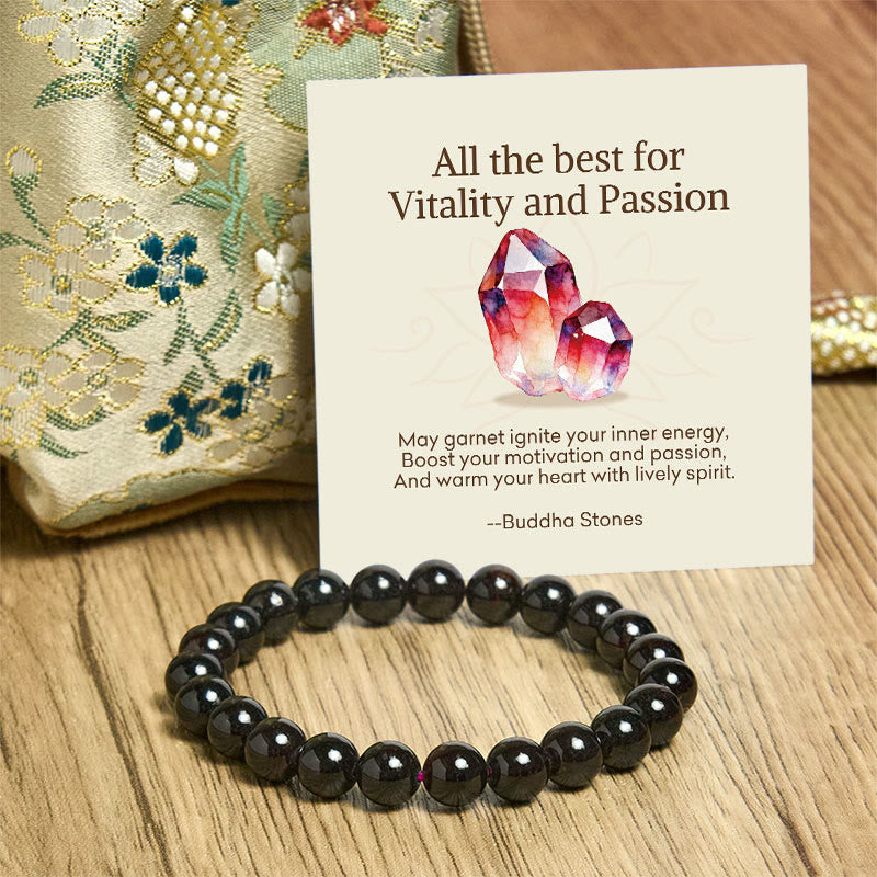 Nimara Ritual "All the Best for Love and Harmony" Stone Quartz Bracelet Includes Gift Message Card