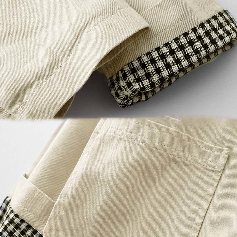 Nimara Ritual Commute Patchwork Design Cotton Women's Jacket With Pockets