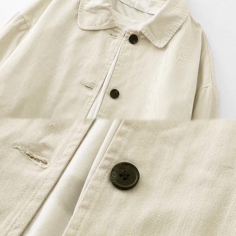 Nimara Ritual Commute Patchwork Design Cotton Women's Jacket With Pockets