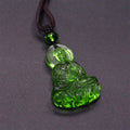 Nimara Ritual Liuli Crystal Medicine Buddha Serenity Necklace Pendant
