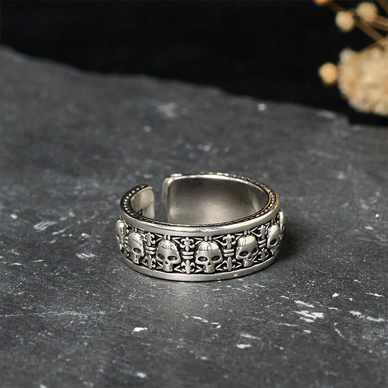 Nimara Ritual The Lord Of The Corpse Forest Copper Skull New Beginning Ring