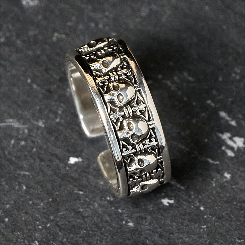 Nimara Ritual The Lord Of The Corpse Forest Copper Skull New Beginning Ring