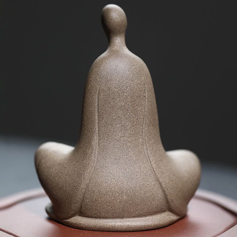 Nimara Ritual Formless Buddha Prayering Ceramic Statue Zen Home Decoration 5*2.5*5.3cm