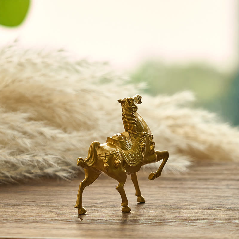 Nimara Ritual Year of the Horse Ingot Success Alloy Home Decoration