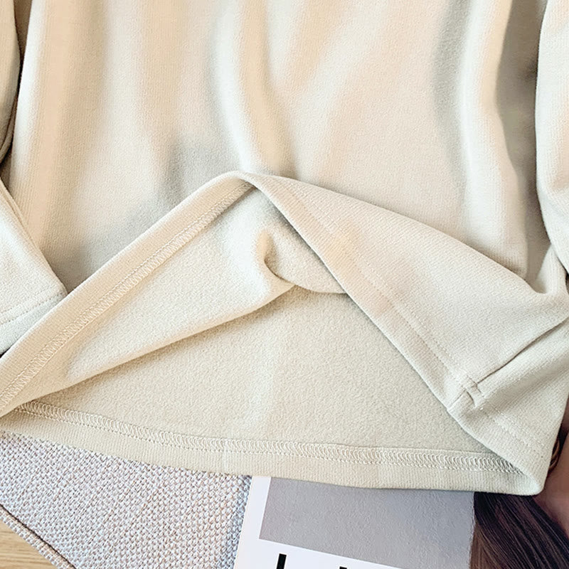 Nimara Ritual Spring Solid Color Stand Collar Frog-button Design Women's Cotton Long Sleeve Shirt