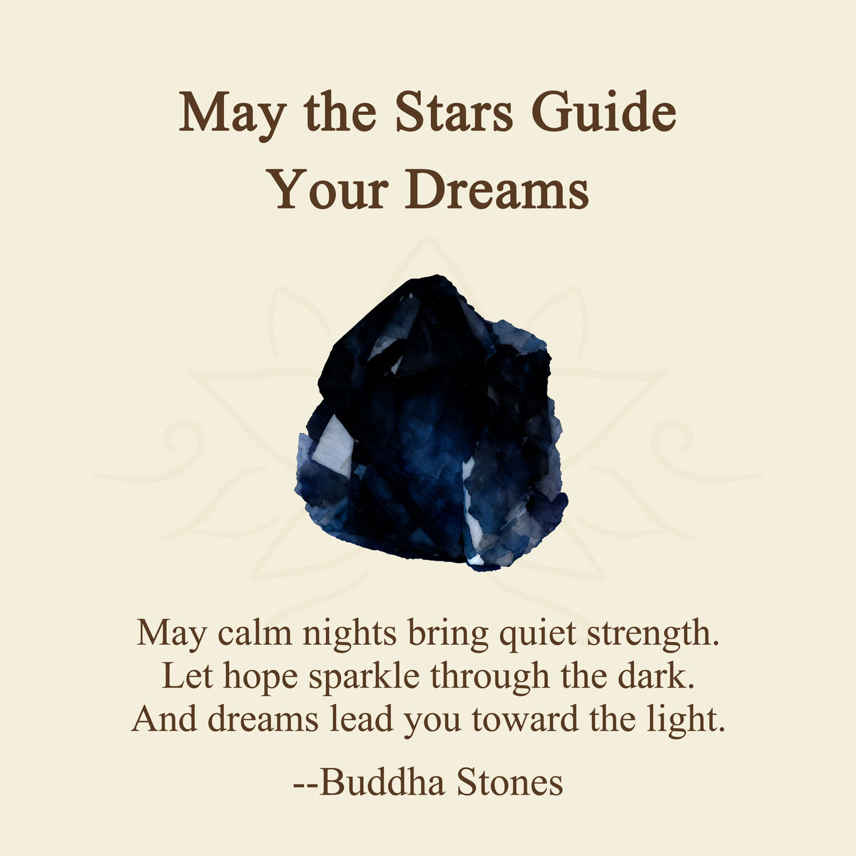 Nimara Ritual "May the Stars Guide Your Dreams" Cat Sandstone Necklace Includes Gift Message Card