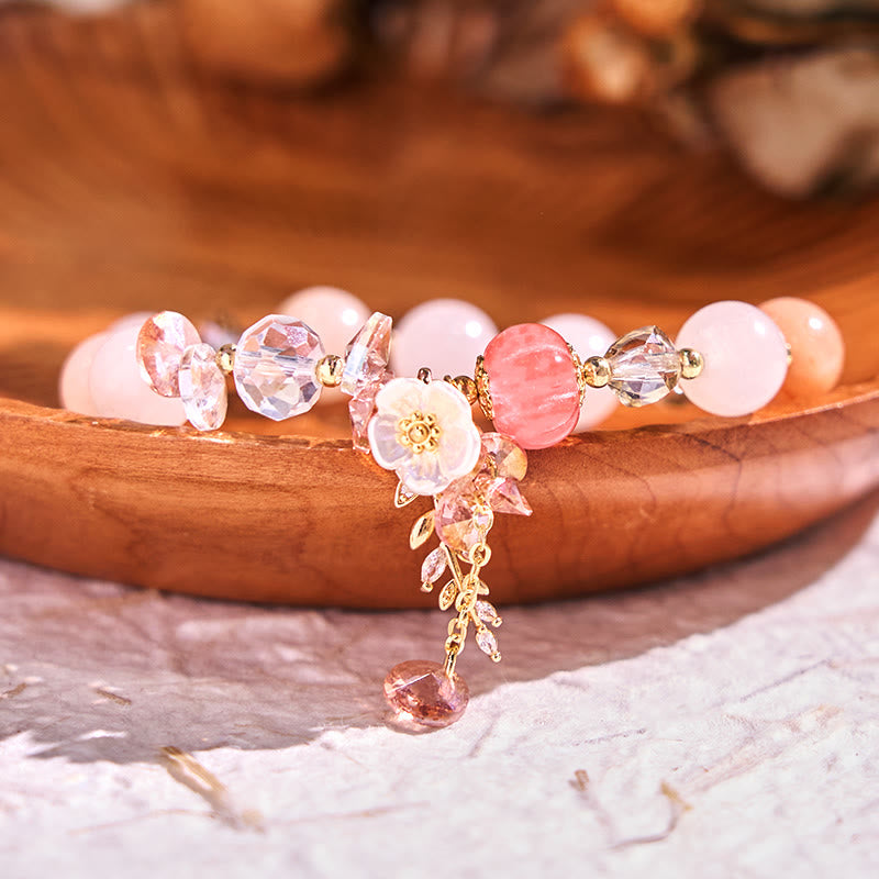Nimara Ritual "Wishing You Light and Happiness" Sun Stone Bracelet Includes Gift Message Card