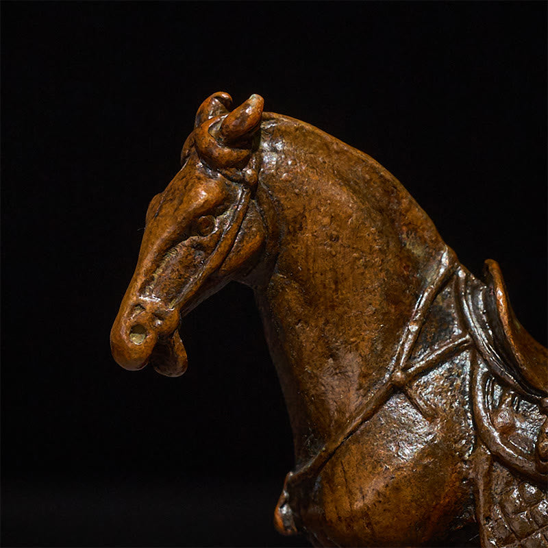 Nimara Ritual Ancient Year of the Horse Alloy Home Decoration 7.5*2.6*7 cm