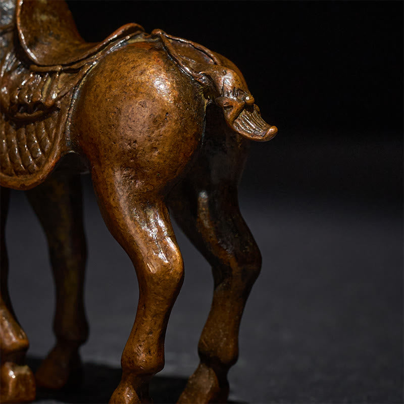 Nimara Ritual Ancient Year of the Horse Alloy Home Decoration 7.5*2.6*7 cm