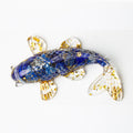 Prosperity and Luck Koi Fish Crystal Chip Resin Decoration