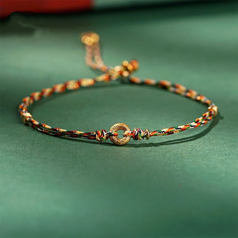 Nimara Ritual Handmade Peace Buckle Multicolored Child Adult Fortune Bracelet