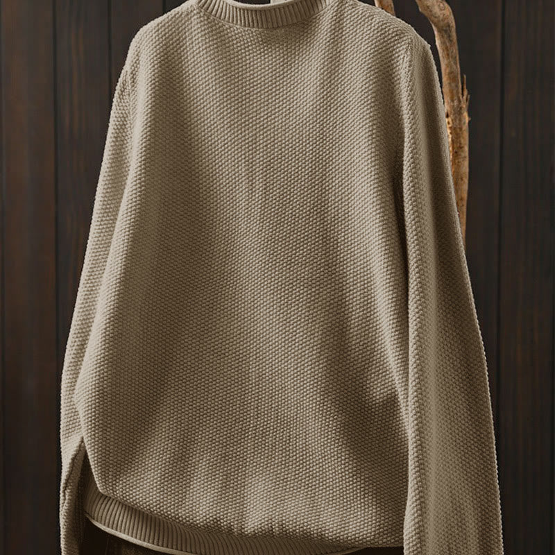 Nimara Ritual Fall Colorful Buttons V-Neck Cotton Women's Long Sleeve Knitted Sweater