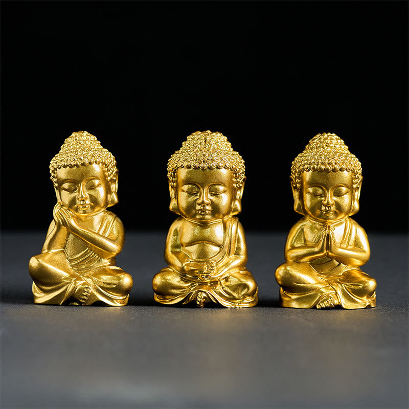 Nimara Ritual Tathagata Buddha Statue Refrigerator Fridge Magnet Home Decoration
