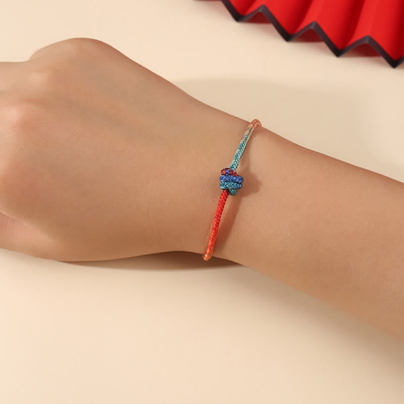 Nimara Ritual Colored String Hand-woven Knots Strength Bracelet
