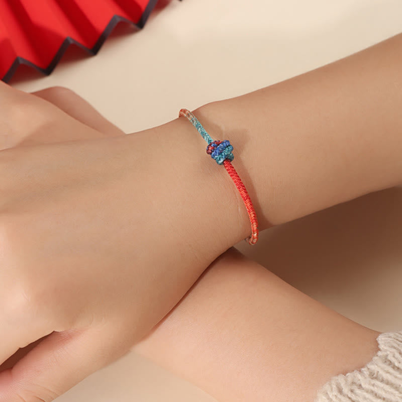 Nimara Ritual Colored String Hand-woven Knots Strength Bracelet