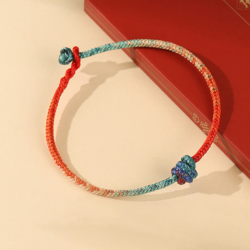 Nimara Ritual Colored String Hand-woven Knots Strength Bracelet