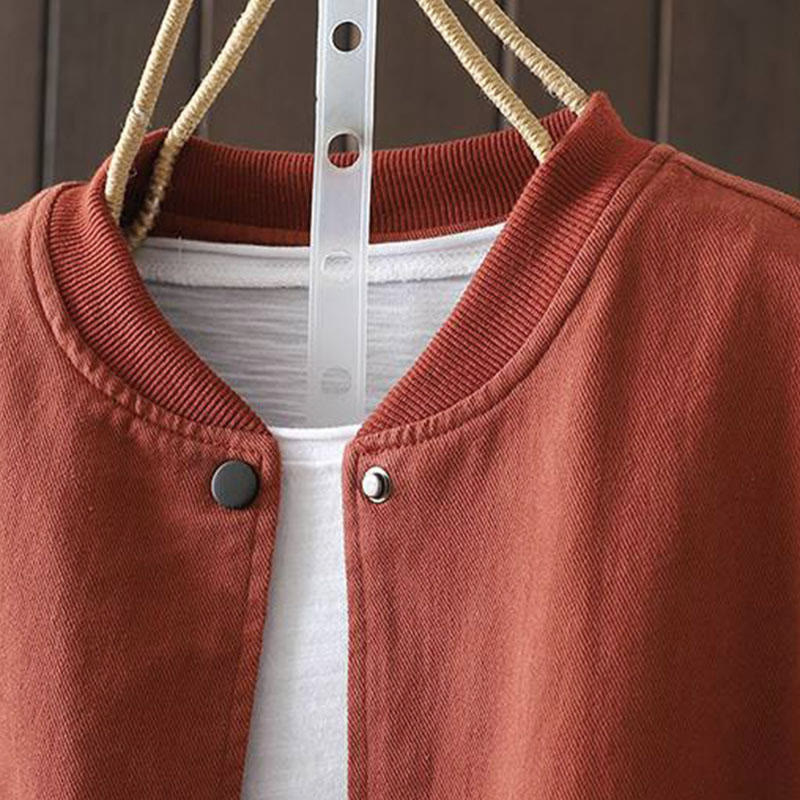 Nimara Ritual Fall Button Down Women's Long Sleeve Outerwear Jacket With Pockets