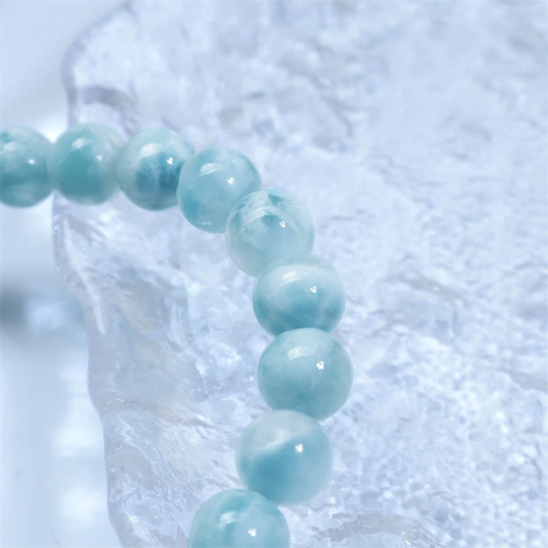 Nimara Ritual Natural Larimar Wisdom Confidence Bracelet