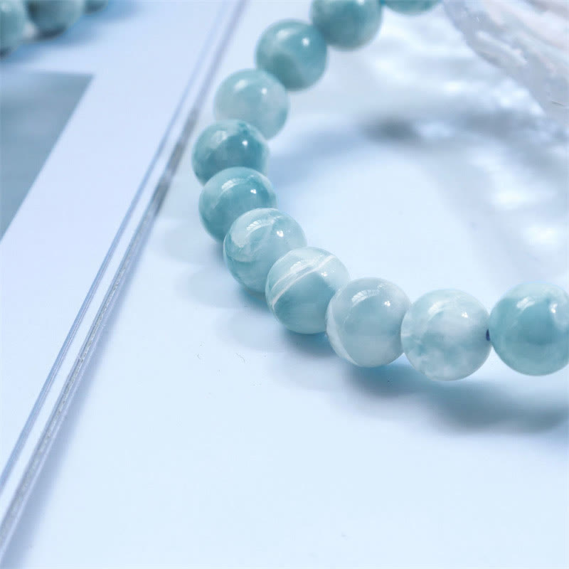 Nimara Ritual Natural Larimar Wisdom Confidence Bracelet