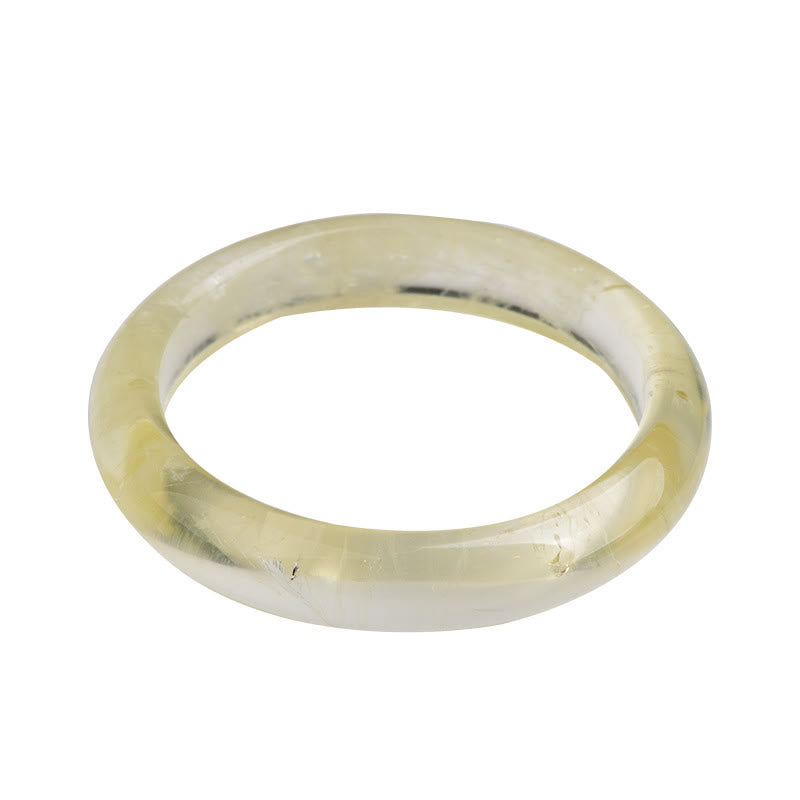 Nimara Ritual Natural Citrine Quartz Prosperity Cuff Bangle Bracelet