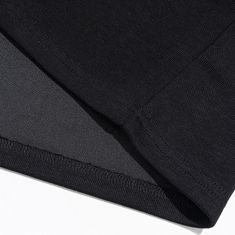 Nimara Ritual Fall Polo Collar Button Men's Sweatshirt Cotton Pullover