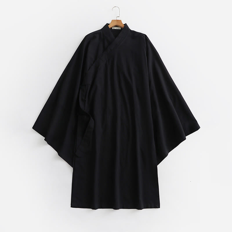Nimara Ritual Wudang Traditional Tai Chi Ceremony Long Wide Sleeve Men's Taoist Long Robe