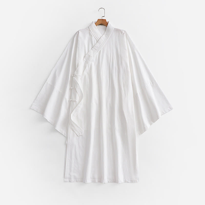 Nimara Ritual Wudang Traditional Tai Chi Ceremony Long Wide Sleeve Men's Taoist Long Robe