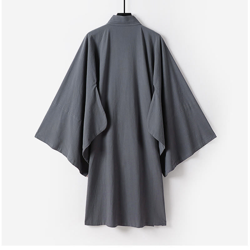 Nimara Ritual Wudang Traditional Tai Chi Ceremony Long Wide Sleeve Men's Taoist Long Robe