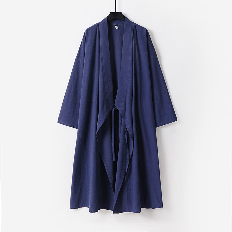 Nimara Ritual Wudang Traditional Tai Chi Martial Arts Ceremony Long Sleeve Men's Taoist Long Robe