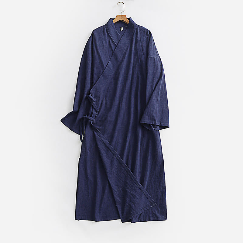 Nimara Ritual Wudang Traditional Tai Chi Martial Arts Ceremony Long Sleeve Men's Taoist Long Robe