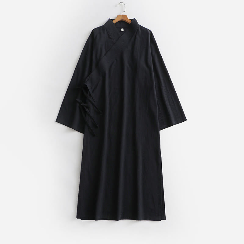 Nimara Ritual Wudang Traditional Tai Chi Martial Arts Ceremony Long Sleeve Men's Taoist Long Robe