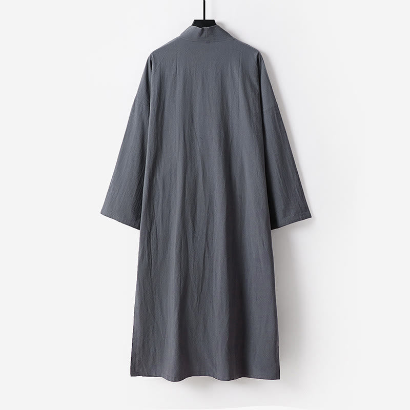 Nimara Ritual Wudang Traditional Tai Chi Martial Arts Ceremony Long Sleeve Men's Taoist Long Robe