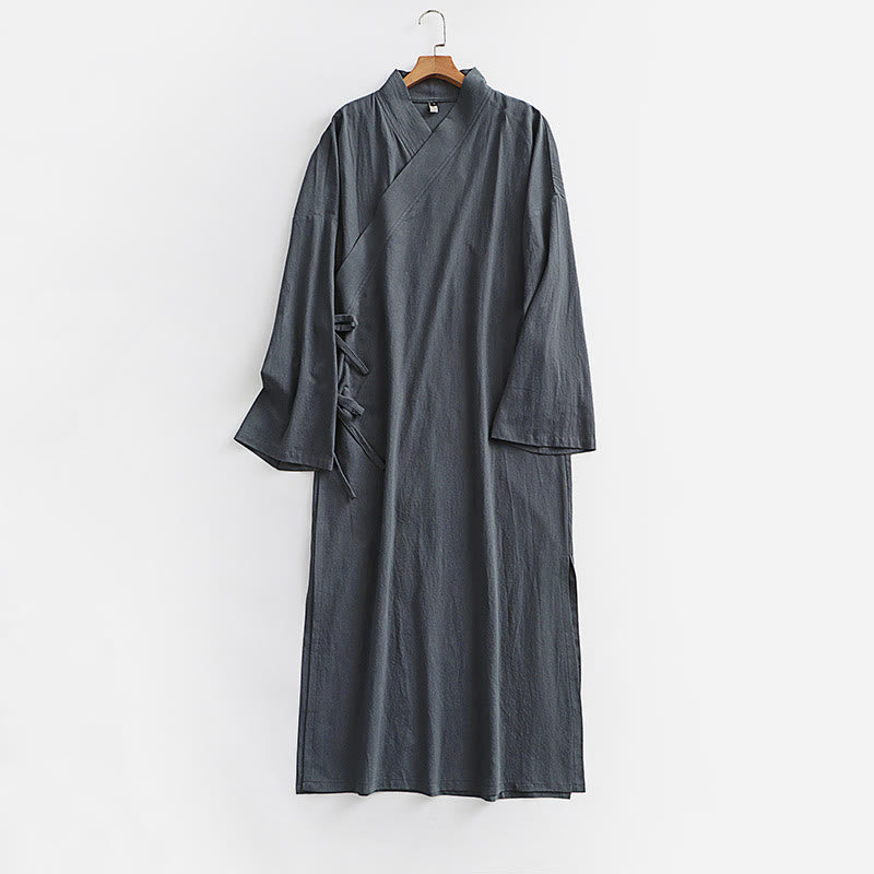 Nimara Ritual Wudang Traditional Tai Chi Martial Arts Ceremony Long Sleeve Men's Taoist Long Robe