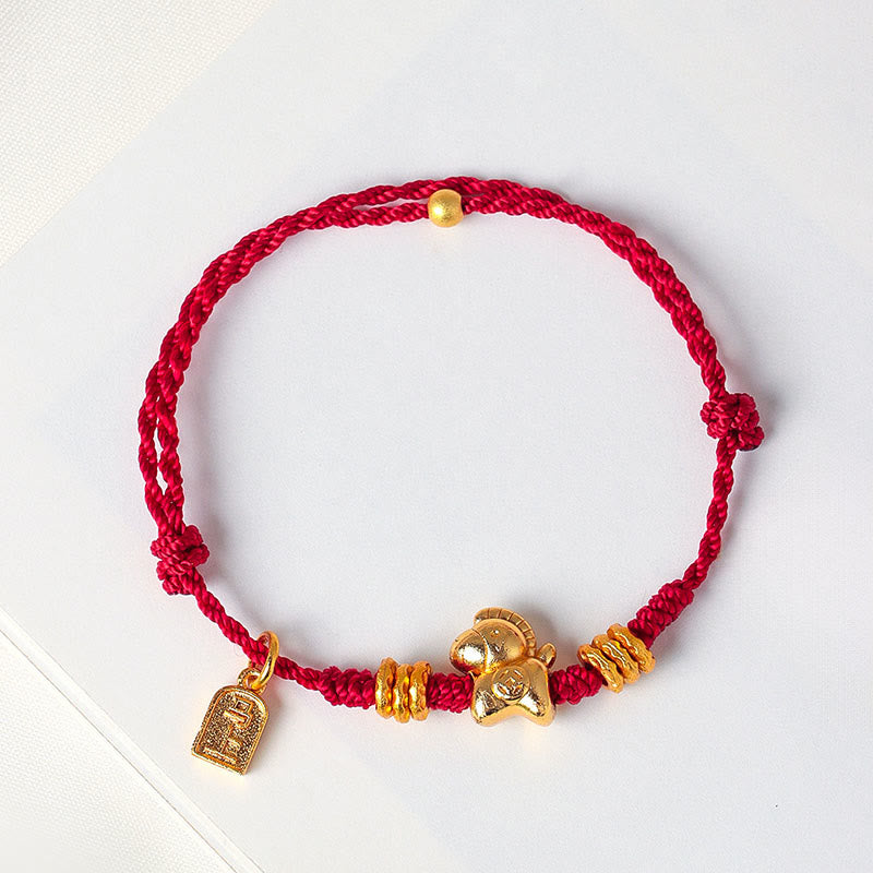 Nimara Ritual Year Of The Horse Success Strength Braided String Adjustable Bracelet