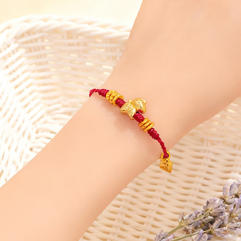 Nimara Ritual Year Of The Horse Success Strength Braided String Adjustable Bracelet