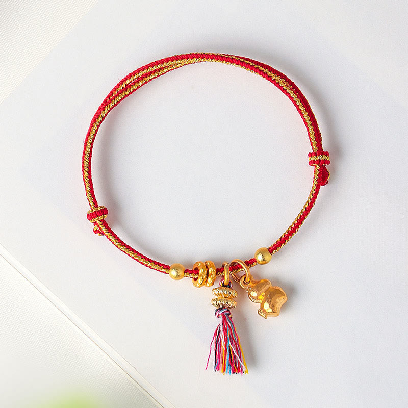 Nimara Ritual Year Of The Horse Success Strength Braided String Adjustable Bracelet