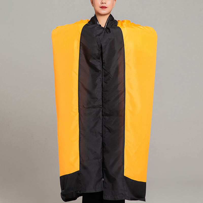 Nimara Ritual Wudang Solid Color Long Wide Sleeve Unisex Taoist Robe Kimono For Qigong Tai Chi Ceremony